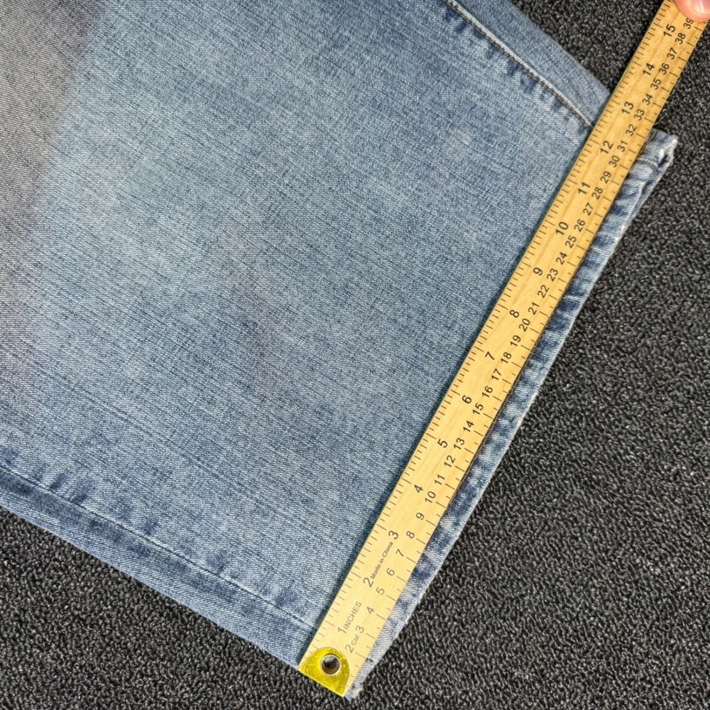 Vintage Sean John Premium Denim Mens 42 Light Wash Baggy Jean Shorts Y2K Hip Hop